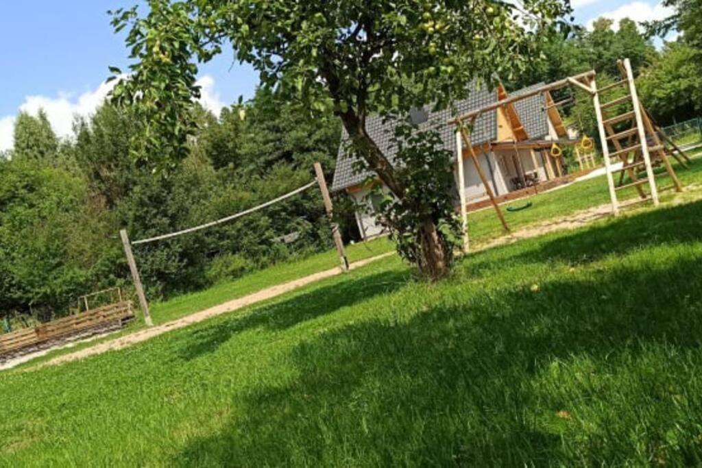 Apartamenty - Domek Bobrowe Zacisze 3 ヤノビツェ・ビエルキエ エクステリア 写真