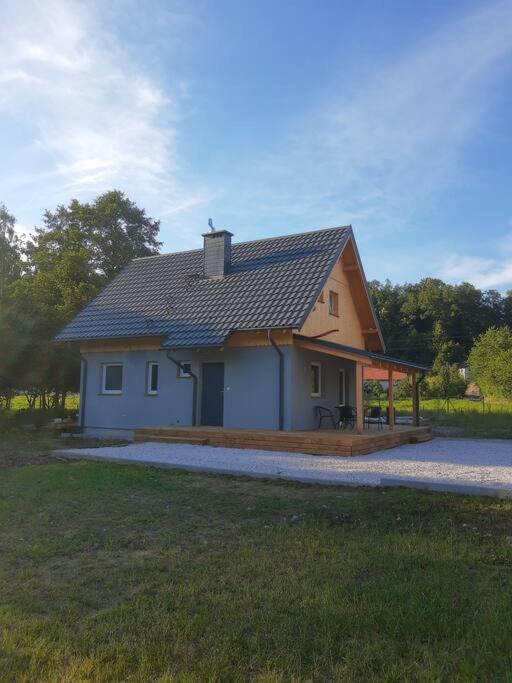 Apartamenty - Domek Bobrowe Zacisze 3 ヤノビツェ・ビエルキエ エクステリア 写真
