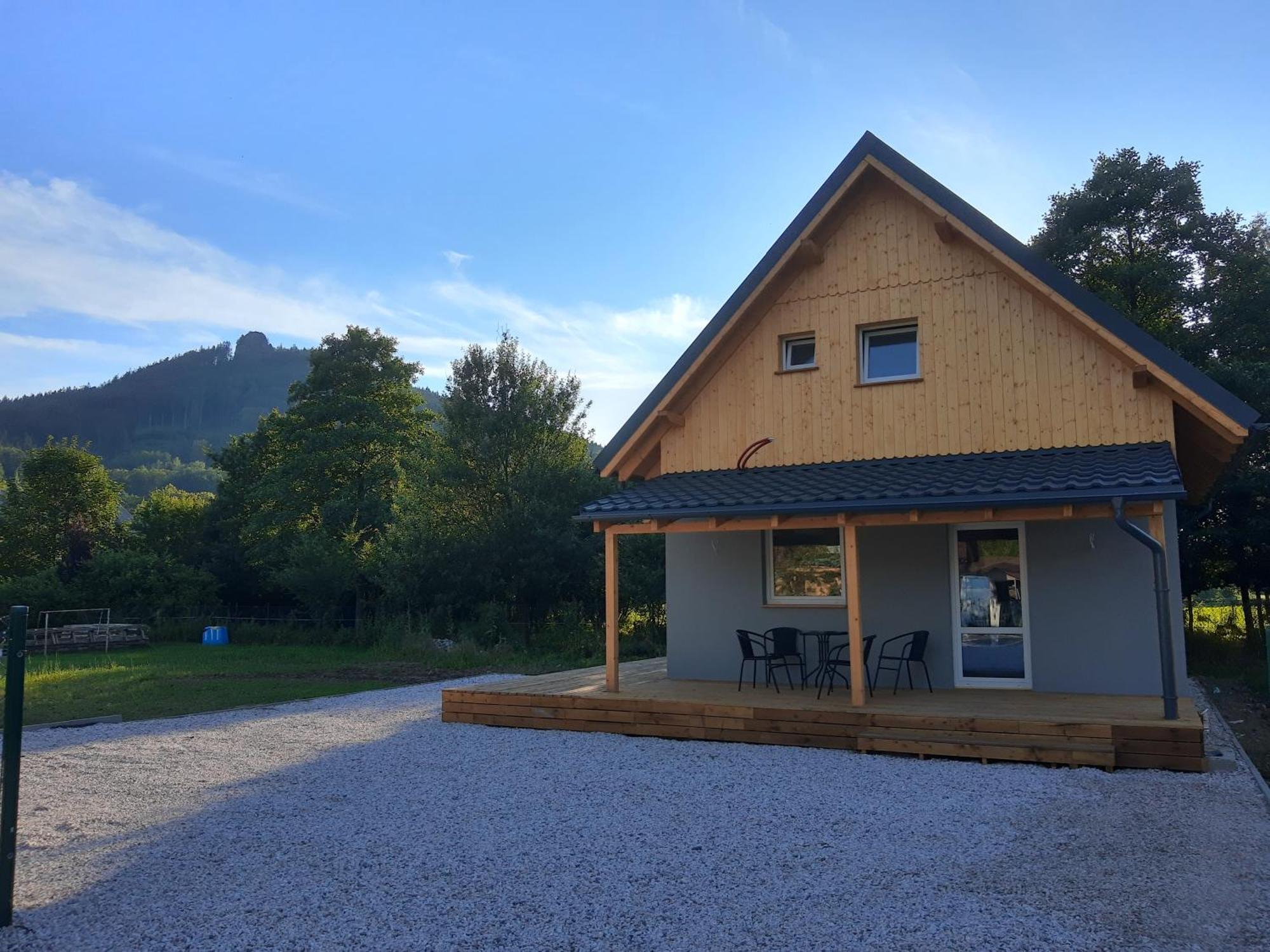 Apartamenty - Domek Bobrowe Zacisze 3 ヤノビツェ・ビエルキエ エクステリア 写真