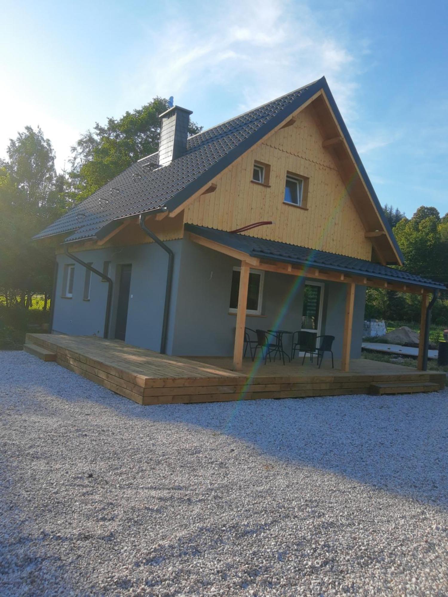Apartamenty - Domek Bobrowe Zacisze 3 ヤノビツェ・ビエルキエ エクステリア 写真