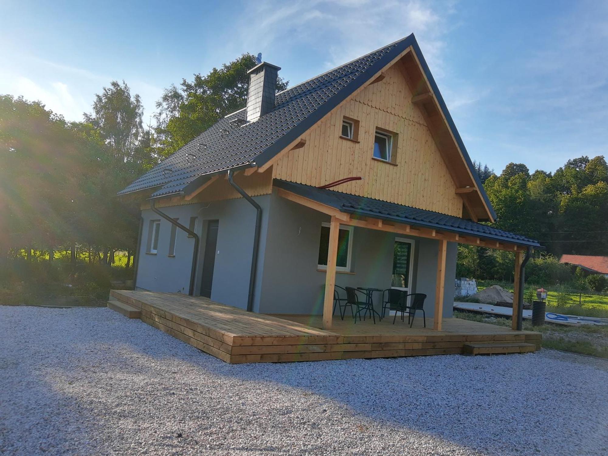 Apartamenty - Domek Bobrowe Zacisze 3 ヤノビツェ・ビエルキエ エクステリア 写真