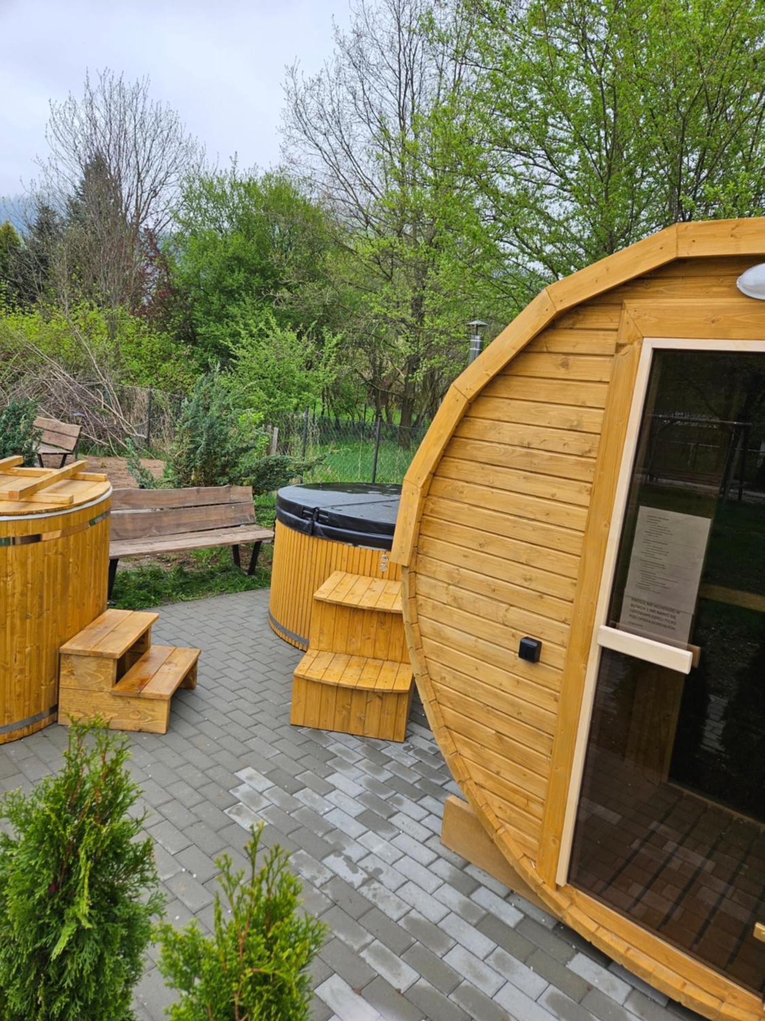 Apartamenty - Domek Bobrowe Zacisze 3 ヤノビツェ・ビエルキエ エクステリア 写真