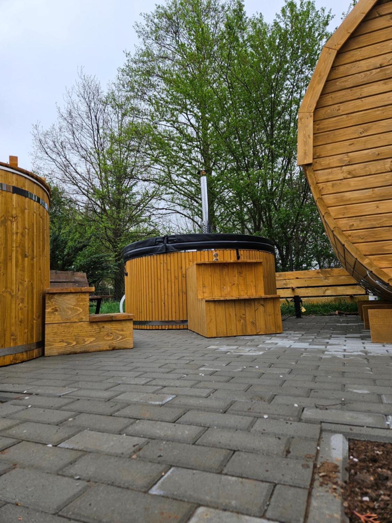 Apartamenty - Domek Bobrowe Zacisze 3 ヤノビツェ・ビエルキエ エクステリア 写真
